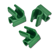 Angled connector for garden stakes 20mm - 10pcs