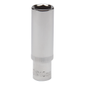 Deep hexagon socket 10mm 1/4" Irimo blister