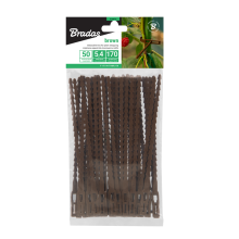Releasable ties for plant strapping 170/5,4mm- brown