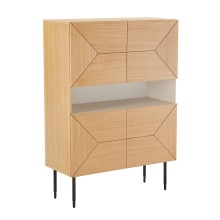 Sideboard NATE 100x40xH140cm, oak