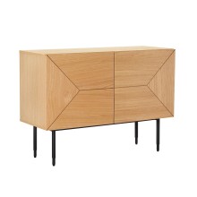 Kummut NATE 105,5x40xH76cm, tamm