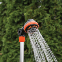 BLACK LINE Garden shower on spike