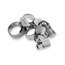 Stainless zebra hose clamp MICRO 10-19mm