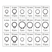 External locking rings 150 pcs