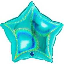Star Holographic Tiffany Balloon