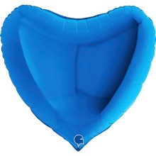 Heart Blue Balloon