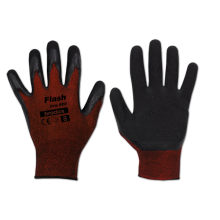 Gloves FLASH GRIP RED latex, size 7