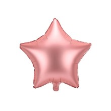 Star Rose Gold Balloon