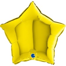 Star Yellow balloon