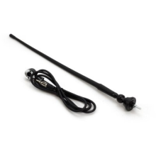 Antenna, flexible, 34cm, cable 1.4m, M5mm