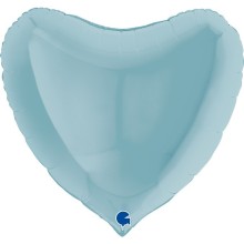 Heart Pastel Blue Balloon