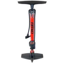 Metal hand pump with pressure gauge 11 BAR
