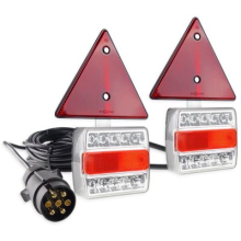 Trolley led tail lights set with magnet