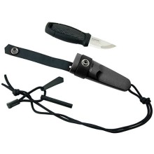 Нож Morakniv® Eldris Neck Knife Black, Fire Starter Kit