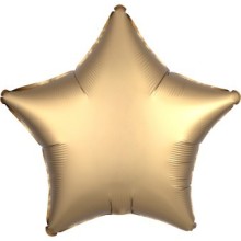Star Satin Luxe Gold Balloon