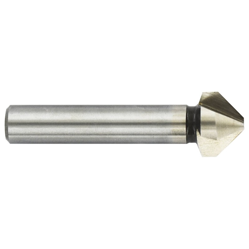 Countersink 90°, ØD 31,0 mm, shank 10 mm, HSS-E5. Bright, uncoated. Countersink 90°, ØD 31,0 mm, shank 10 mm, HSS-E5. Bright, uncoated.