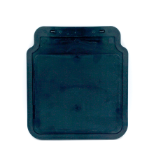 Mud rubber for trailer wheel arch