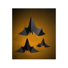Decoration "bat", 3 pcs