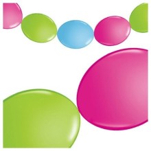 Latex set 'Party Banner 10 pcs L-O-L'