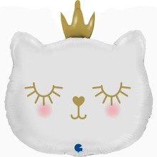 Shape Cat Princess White