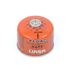 Butane gas cylinder with thread 230g