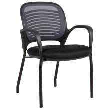 Guest chair TORINO grey/black