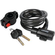 Wheel lock with led lamp 100cm, Ø12mm
