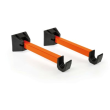 Bicycle rack on the wall, foldable