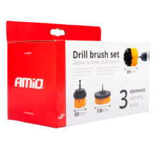 A set of cleaning brushes