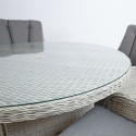 Table ASCOT D121xH75cm, grey