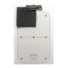 Tactical board with clip