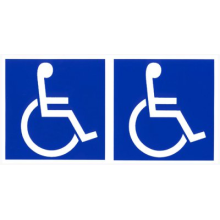 Disabled vehicle sign