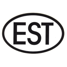 EST sticker small 130x90mm