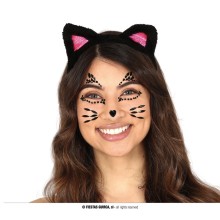 Adhesive pebbles for the face Cat