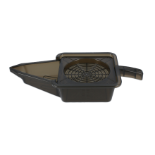 Oil bath with pouring end 2L