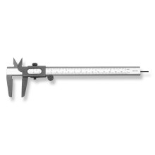 Pocket slide caliper type 206 120mm/5" 1/10mm 1/16", matt