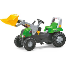 Pedal tractor Rolly Junior RT green