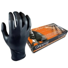Grippaz gloves (XL) 50 pcs/pack (black)