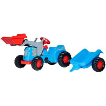 RollyKiddy Classic tractor with cart+bucket