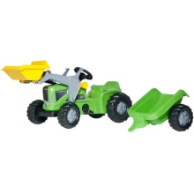 RollyKiddy Futura tractor with cart+bucket