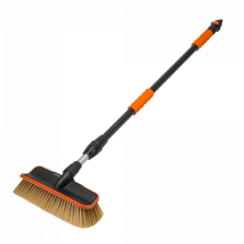 Washing brush with valve SOFT/2-plain 110-180cm