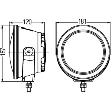 Luminator Comapct LED high beam piece