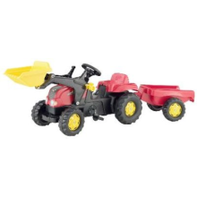 Pedal tractor Rollykid with trailer and loader