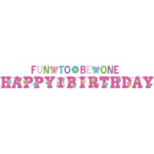 Banner 'Sweet Birthday Girl' 320 x 25/183 x 10 cm