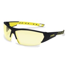 Uvex I-Works spectacles, black/yellow