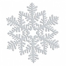 Snowflake decoration 28cm