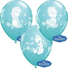 Latex set 'Anna, Elsa & Olaf' (6 pcs)