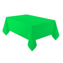 Tablecloth plastic green 137*274cm