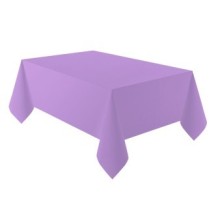 Tablecloth plastic purple 137*274cm