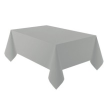Tablecloth plastic gray 137*274cm